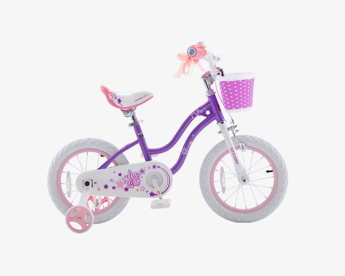 Vélo pour enfants - HILAND - 14 pouces - Rose - Frein à Vélo pour enfants - HILAND - 14 pouces - Rose - Frein à