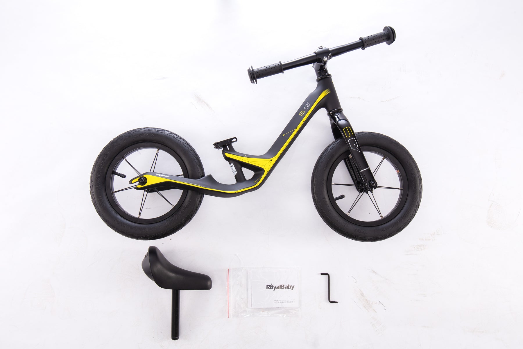 6C Carbon Fiber Lightweight Balance Bike