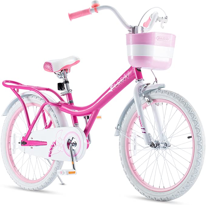  RoyalBaby Jenny Kids Bike Girls 20 Inch Children's Bicycle with Basket