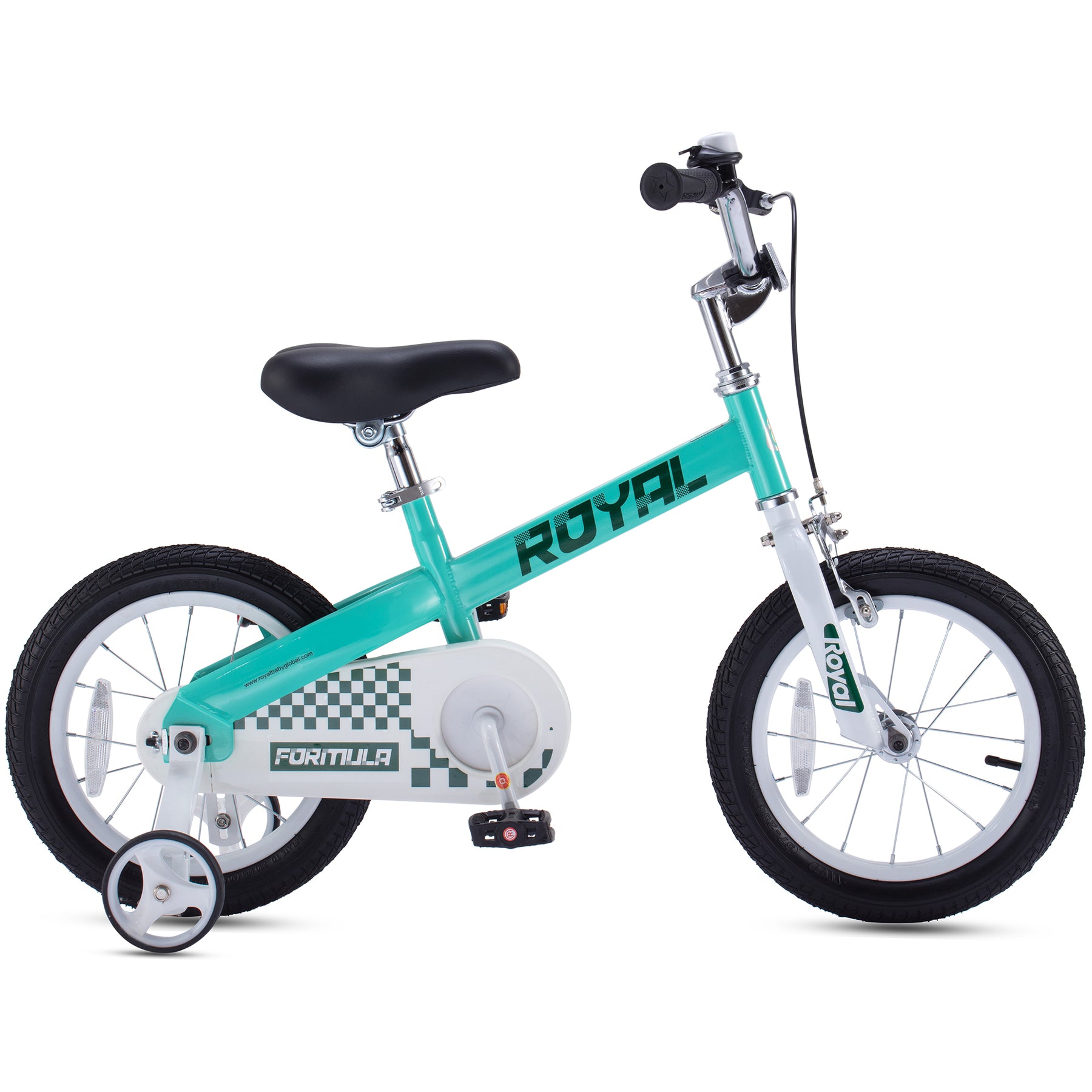 RoyalBaby Formula Kids Bike Bicycle With Training Wheels Or Kickstand Boys and Girls Ages 3+ Years Mutiple Colors